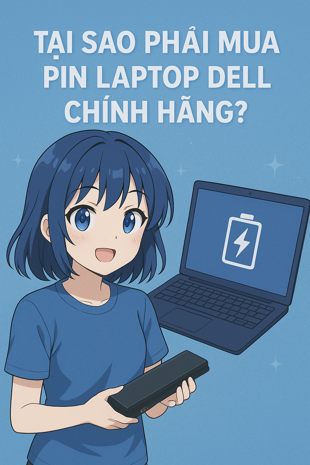 Mua pin laptop Dell chính hãng ở đâu? Hướng dẫn đầy đủ A–Z cho người dùng Dell