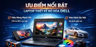 Dell đồ hoạ – Giải pháp tối ưu cho dân thiết kế chuyên nghiệp