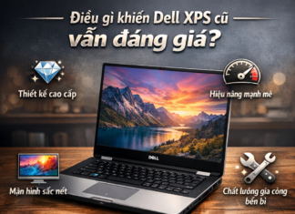 dell xps cũ tphcm – Lựa chọn laptop cao cấp tiết kiệm cho dân văn phòng & sáng tạo