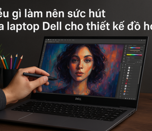 Laptop thiết kế đồ họa Dell – Giải pháp tối ưu cho designer, kiến trúc sư và dân sáng tạo