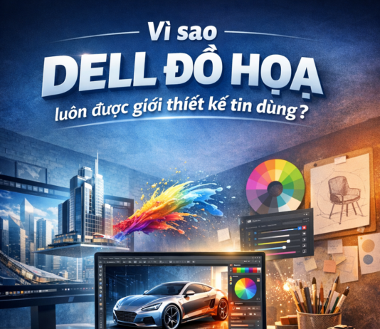 Dell đồ hoạ – Giải pháp tối ưu cho dân thiết kế chuyên nghiệp