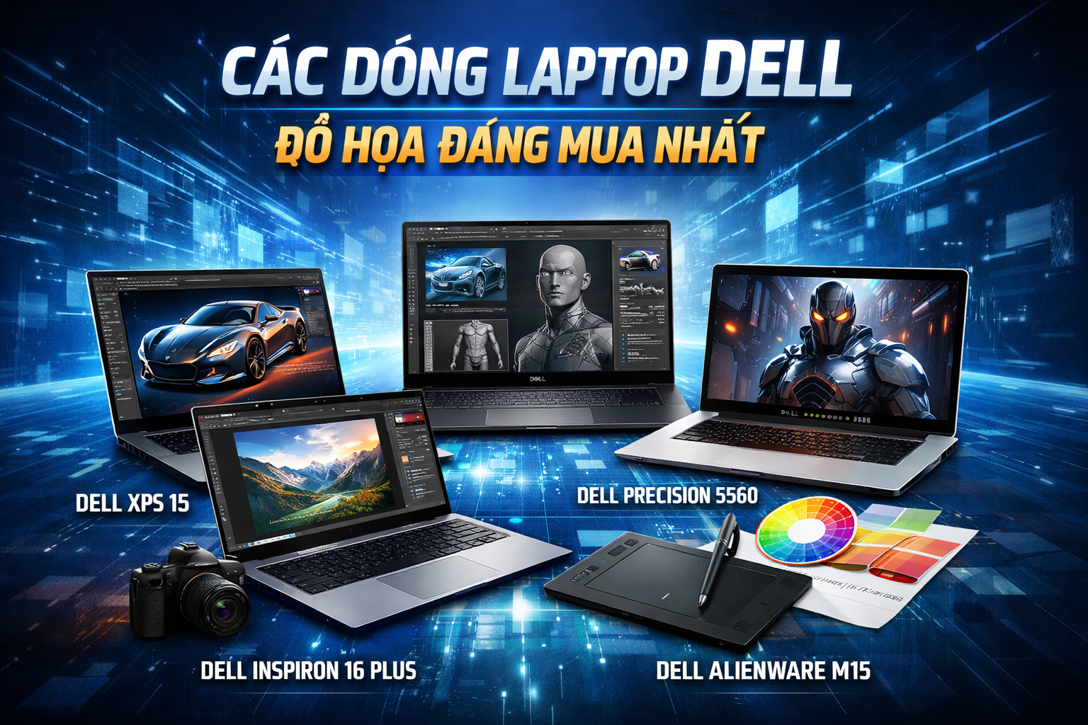 Các dòng laptop Dell đồ hoạ đáng mua nhất
