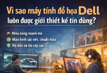 Máy tính đồ họa Dell – Giải pháp tối ưu cho designer, kiến trúc sư và dân sáng tạo chuyên nghiệp