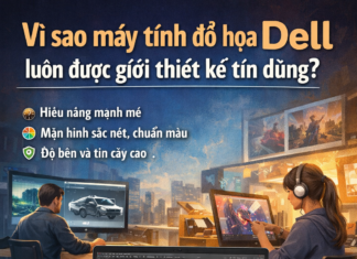 Máy tính đồ họa Dell – Giải pháp tối ưu cho designer, kiến trúc sư và dân sáng tạo chuyên nghiệp