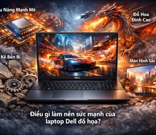 Laptop Dell đồ họa – Giải pháp tối ưu cho dân thiết kế chuyên nghiệp năm 2025